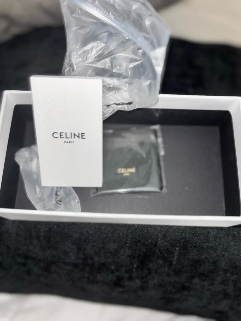 Celine Gold Glitter Cat-Eye Sunglasses